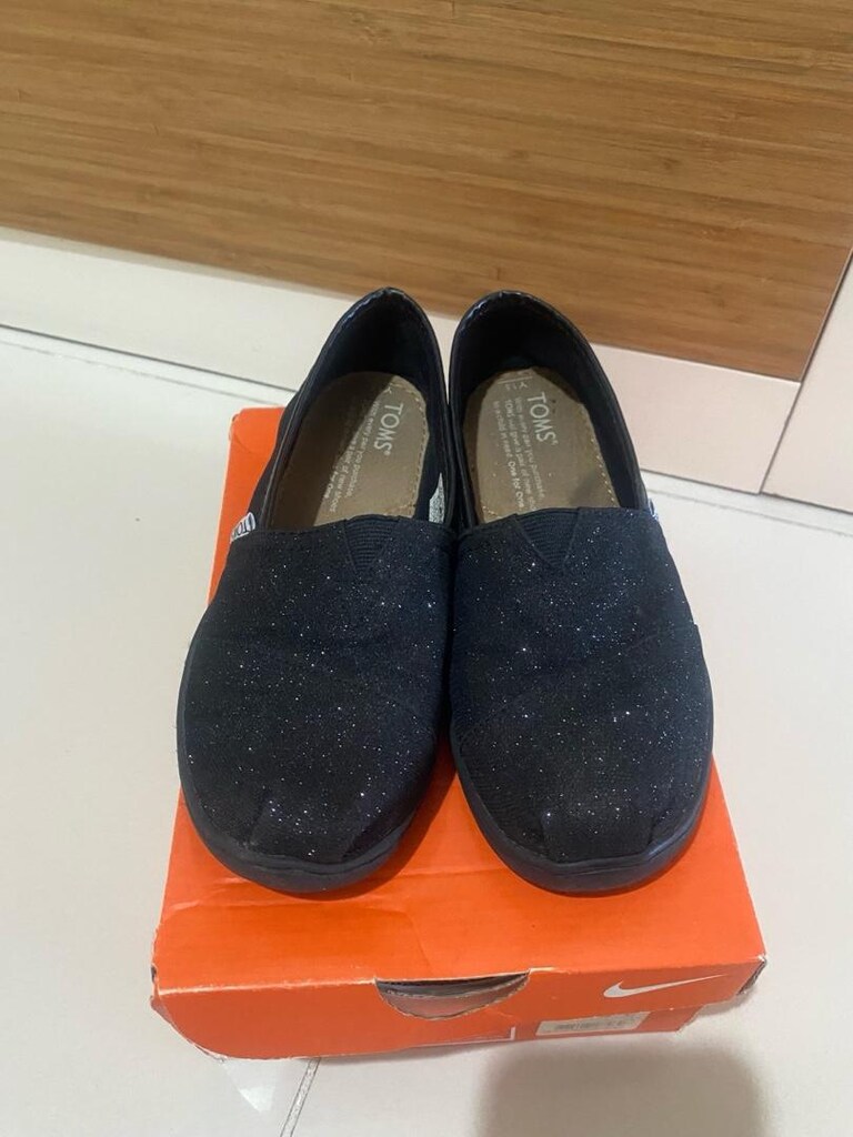 Toms Alpargata Çocuk Siyah Espadril 33 no
