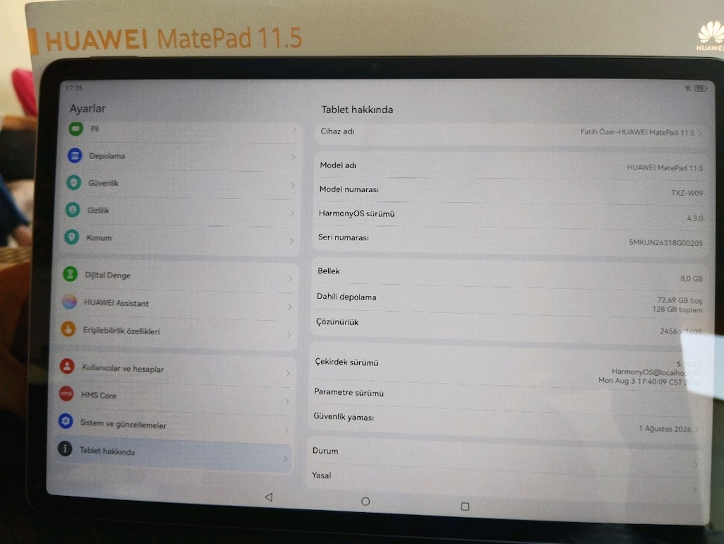 Huawei Matepad 11.5 - 6