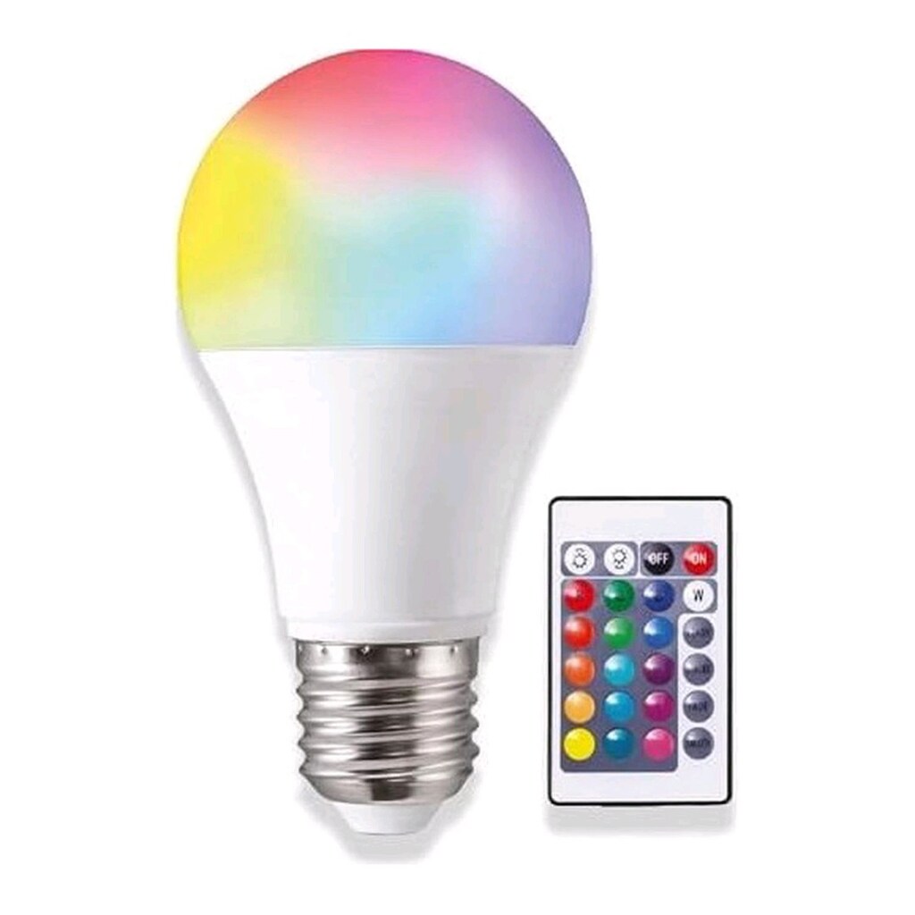 Uzaktan Kumandalı Renk Değiştiren Rgb Led Ampul - 2