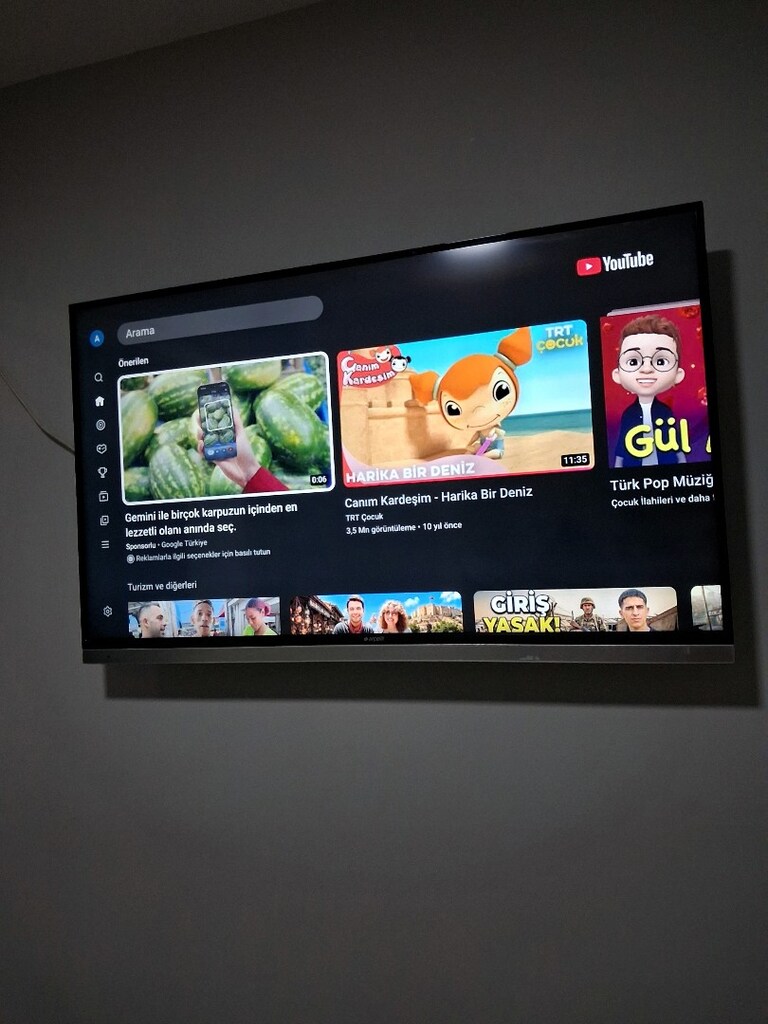 arçelik televizyon