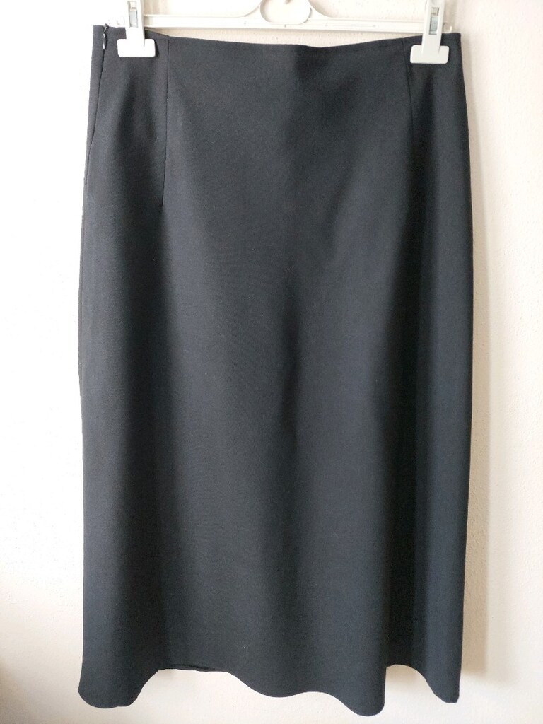 Bayan lacivert normcore uzun etek - 2