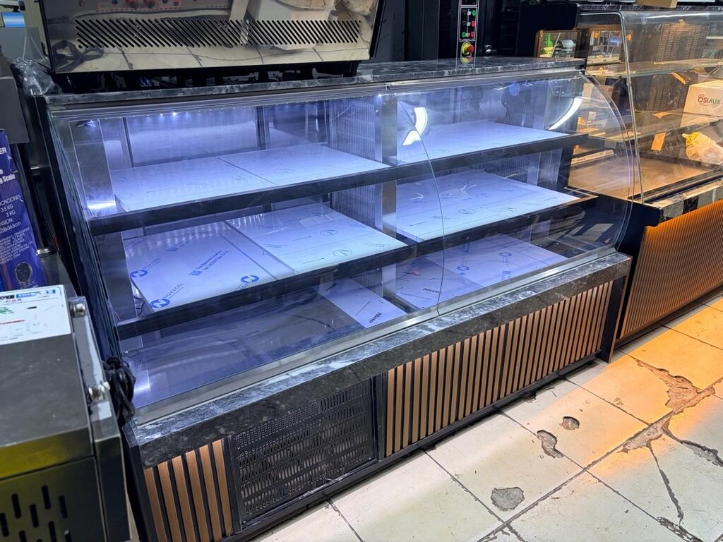 2 Metre Kebap Dolabı / Sıfır Önden Açılır Et - Meze Teşhir Dolabı - 5