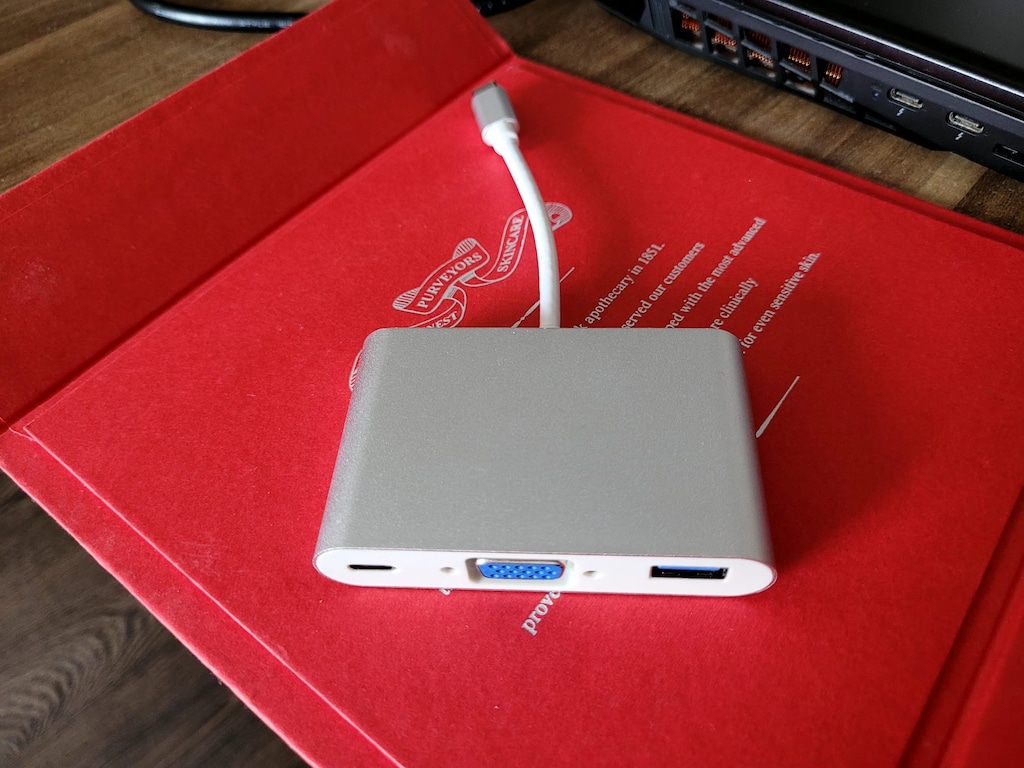 Usb 3.1 Type C To Vga Usb 3.0 Çevirici Dönüştürücü Adaptör Kablosu - 2