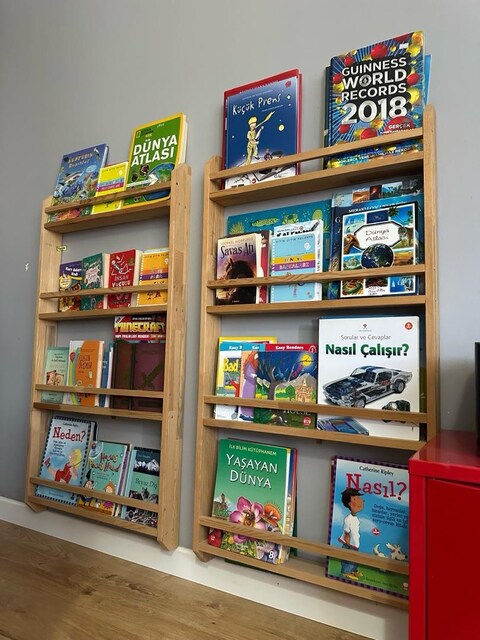 montessori kitaplık / çocuk kitaplık