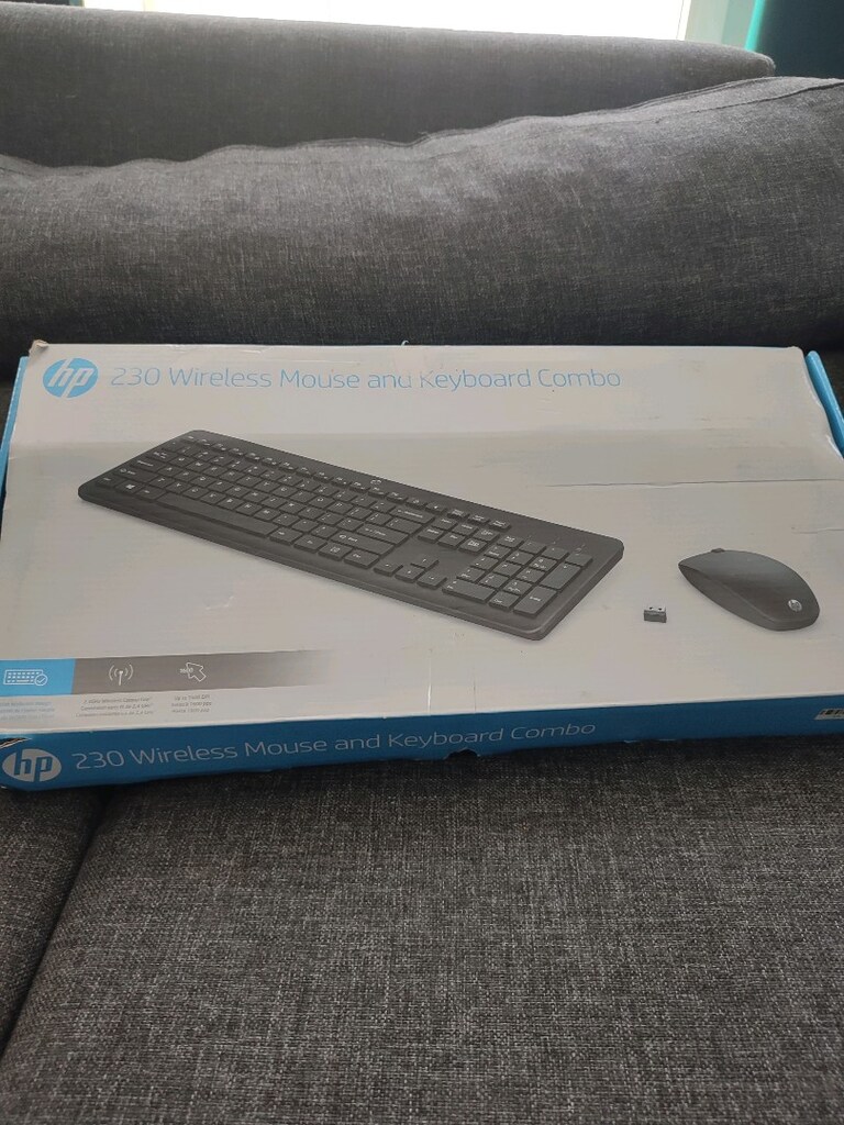 hp 230 sıfır kablosuz klavye fare set - 2