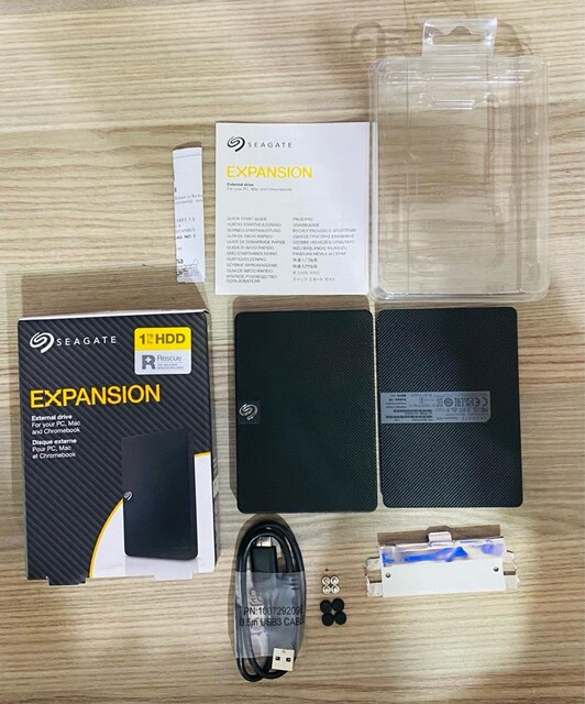 SEAGATE EXPANSION TAŞINABİLİR HARDDİSK KUTUSU HDD FUL AKSESUAR ORJİNAL