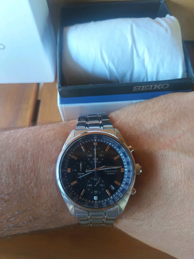 Seiko Kronograf Erkek Kol Saati - 2
