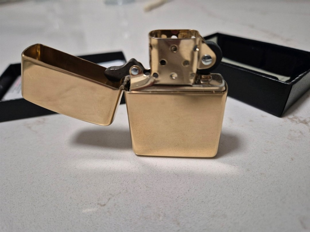 zippo armor gold - 3