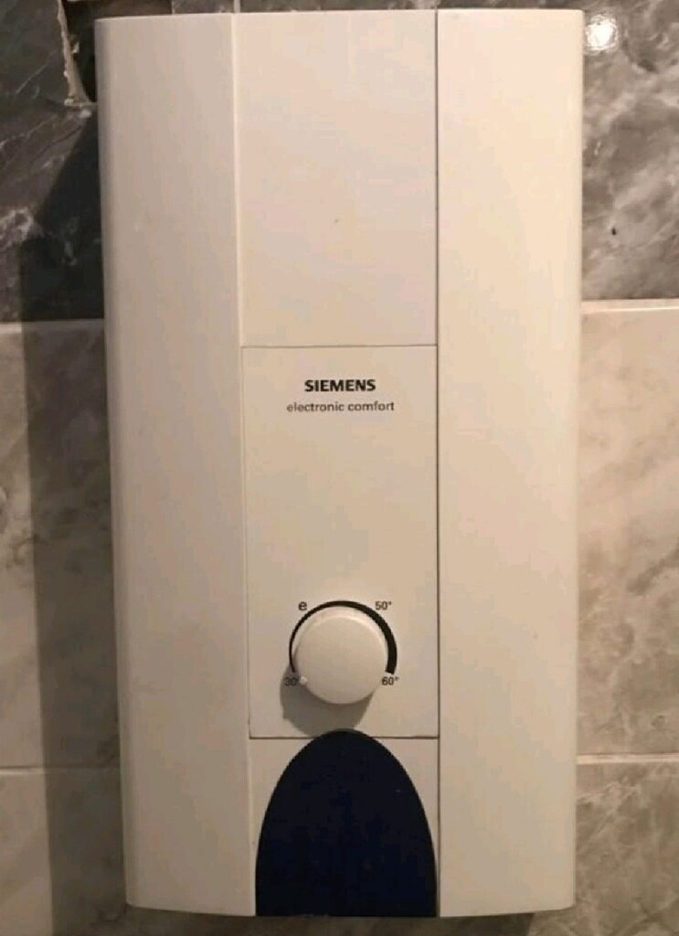 Siemens 3 fazlı Elektrikli Ani Su Isıtıcı Şofben