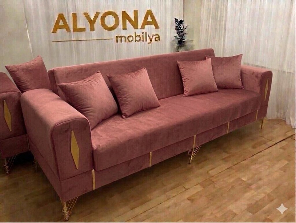 ALYONA MOBİLYA DAN YATAKLI BAZALI ÇEKYATLAR Ben KAPIDA ÖDEME İSTANBUL - 2