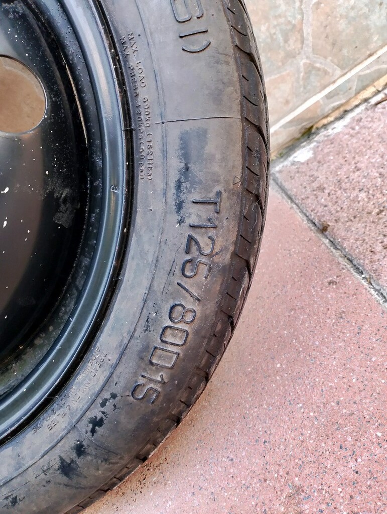 İNCE STEPNE 125/80/15 INCH CANT 4 X 100 - 5