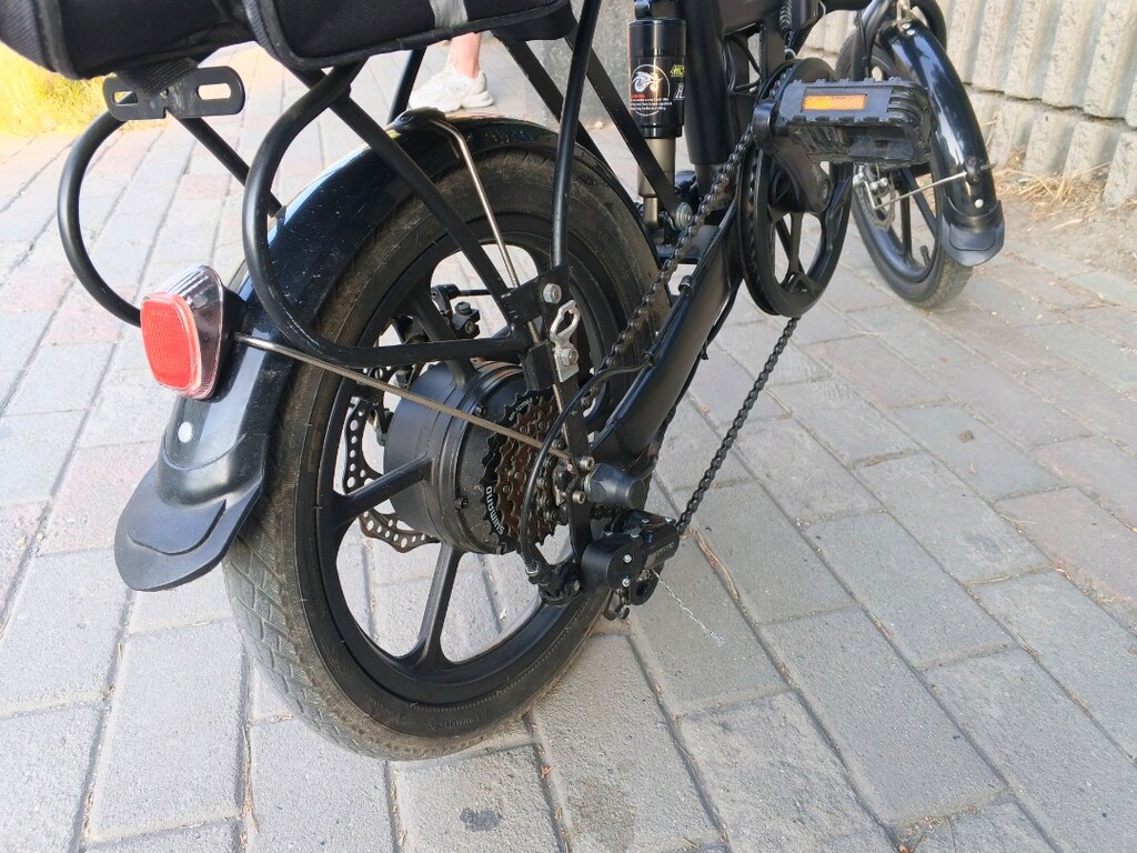 Tertemiz sıfır gibi hem pedal hem el gazlı elektrikli bisiklet - 2