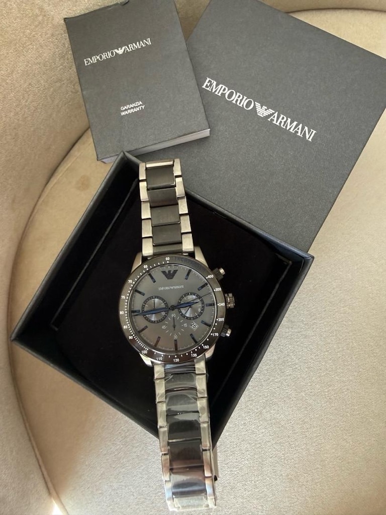 ORJİNAL EMPORİO ARMANİ ERKEK KOL SAATİ - 6