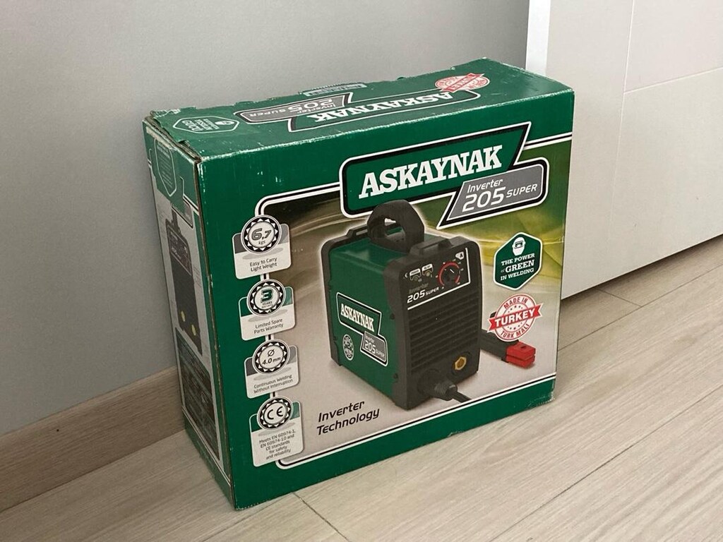 ASKAYNAK İNVERTER 205 SUPER 185 AMPER KAYNAK MAKİNASI SIFIR - 7