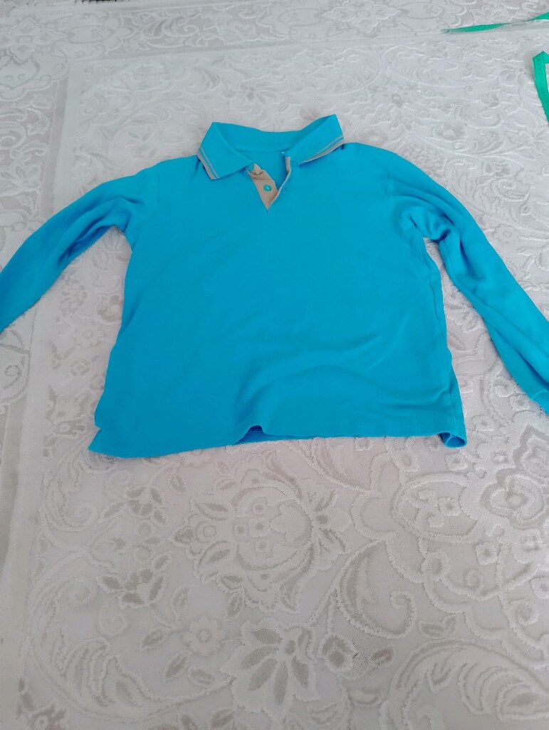 TURKUAZ RENK 9 YAŞ OKUL SWEATSHİRT - 2