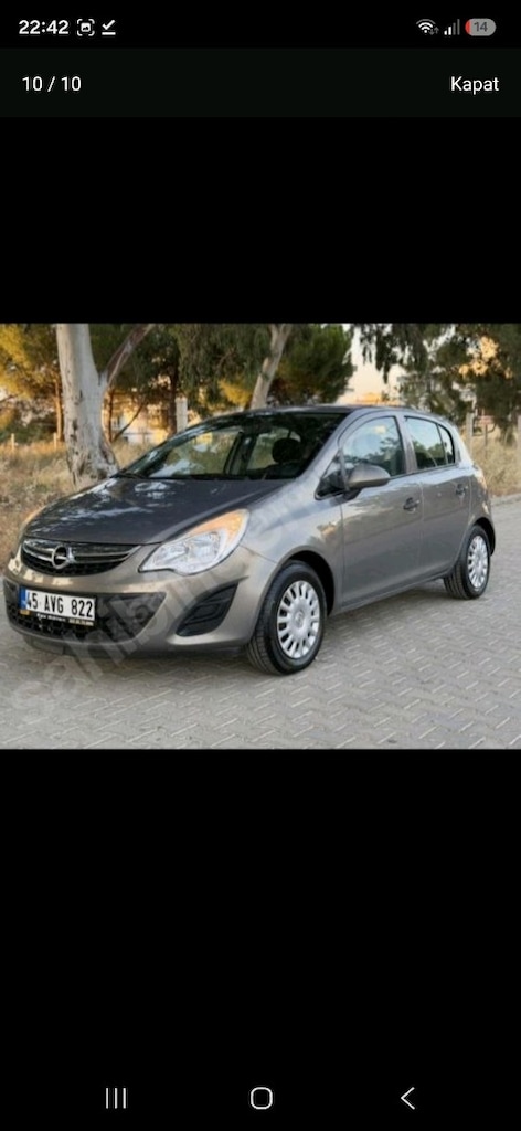 2012 model opel corsa 1.2 model otomotik üst modellerle takas olur And - 7