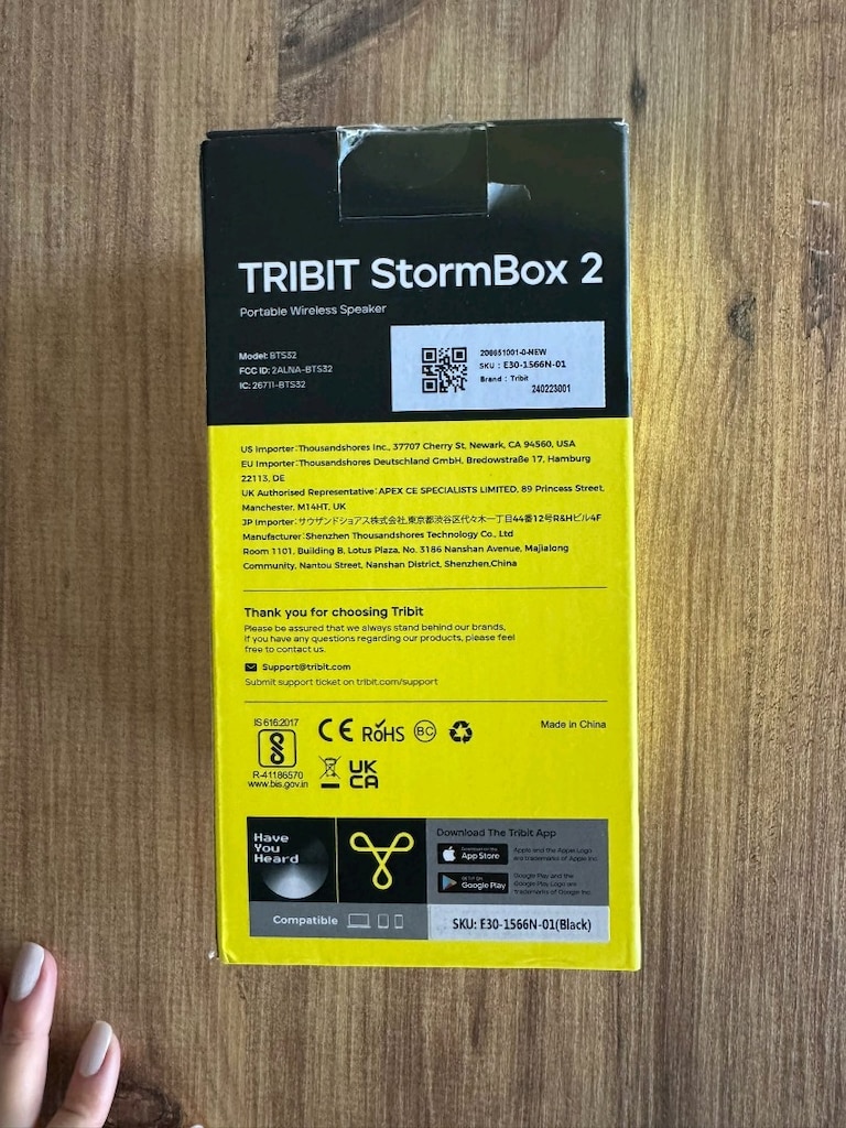 tribit stormboks Bluetooth hoparlör - 2