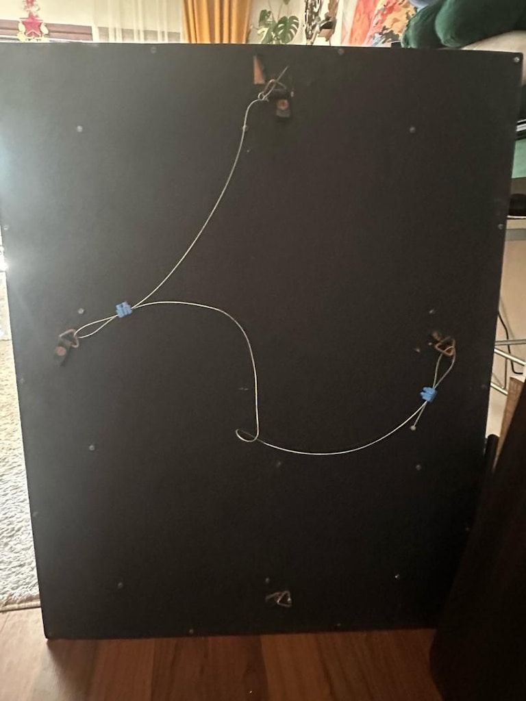 80*100cm Büyük Boy Deri Kaplama Dekoratif Ayna - Rustik / Bohem - 9