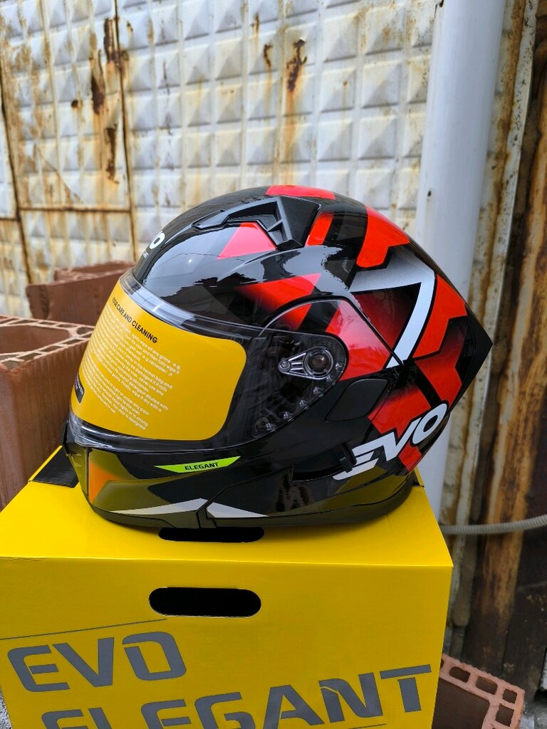 Kask EVO Çene Açılır Güneş Vizörlü Sıfır Hiç Kullanılmadı Beden M - 4