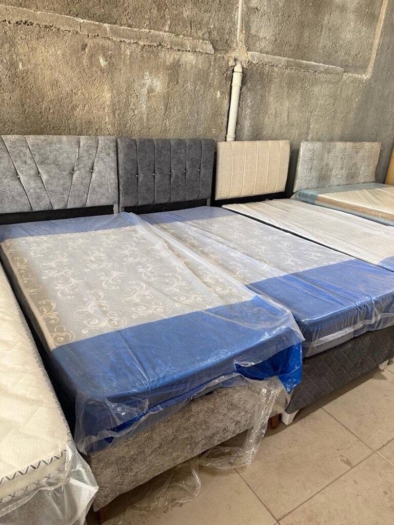 sıfır lüks tek kişilik baza başlık yatak - 2
