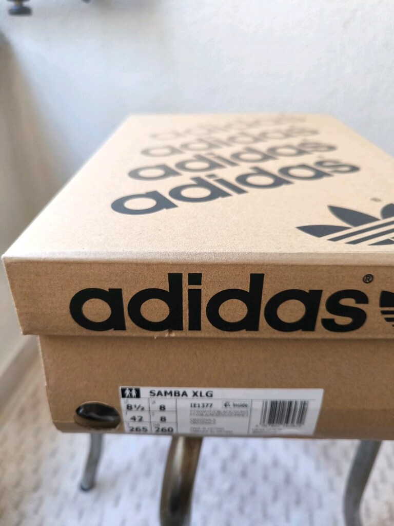 Adidas Samba XLG Beyaz/Siyah – Sıfır, Faturalı - 7