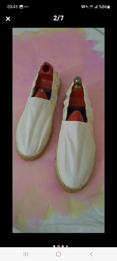 Keten ortopedik espadril ayakkabılar - 3