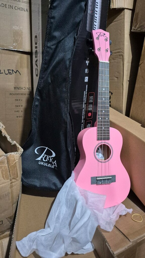 concert boy pembe ukulele kılıflı - 2