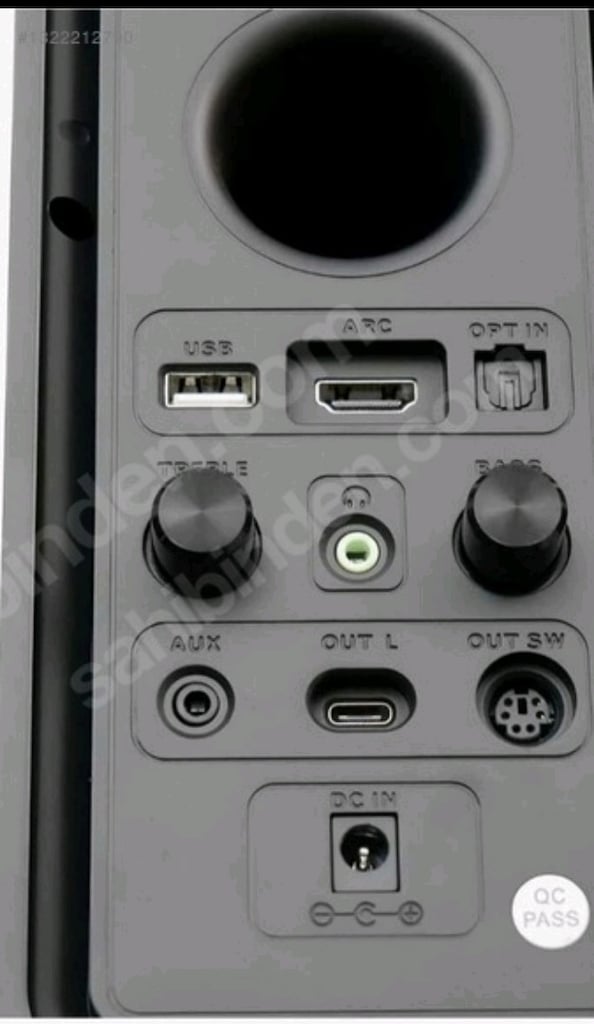 Rampage RMS-311 SHARD 2+1 80W Rgb Işıkli Bluetooth ses sistemi - 2