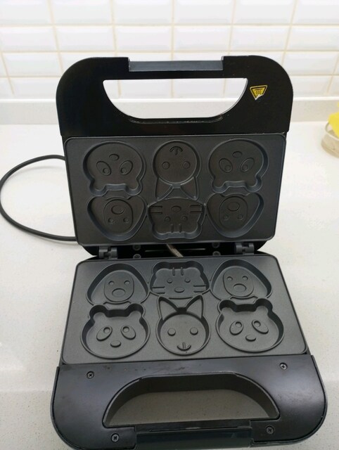 kiwi hayvanlı waffle makinesi