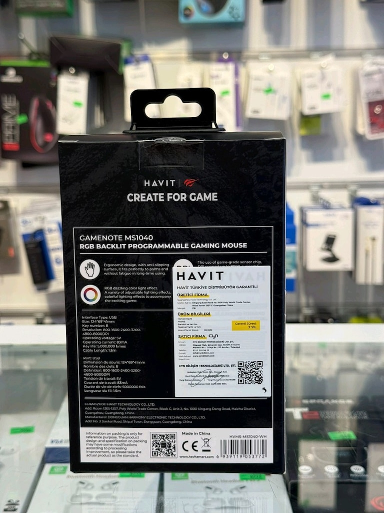 NİTRO BİLİŞİM’DEN HAVIT RGB GAMİNG MOUSE! - 2