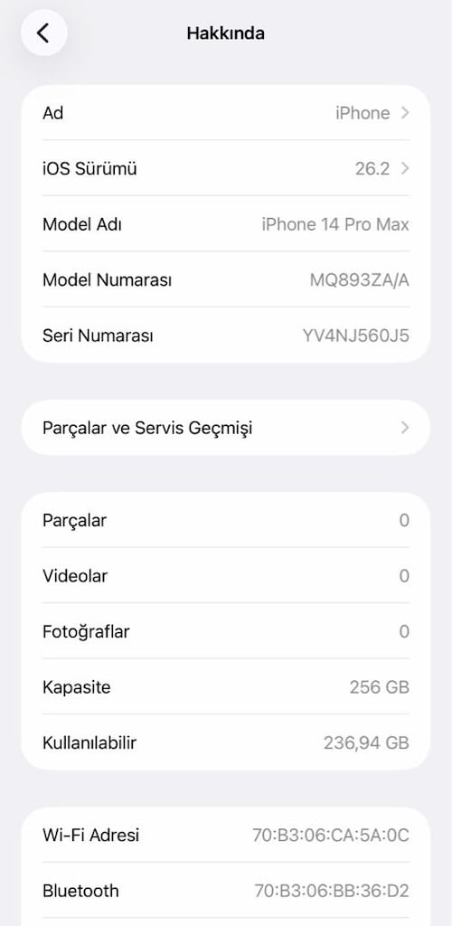 İPHONE 14 PRO MAX GOLD 256 GB+KUTULU+ÇİZİKSİZ+EKSTRALI - 5