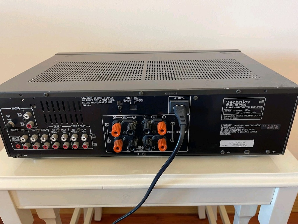 TECHNİCS SU-VX720 STEREO AMFİ ÜCRETSİZ KARGO - 6