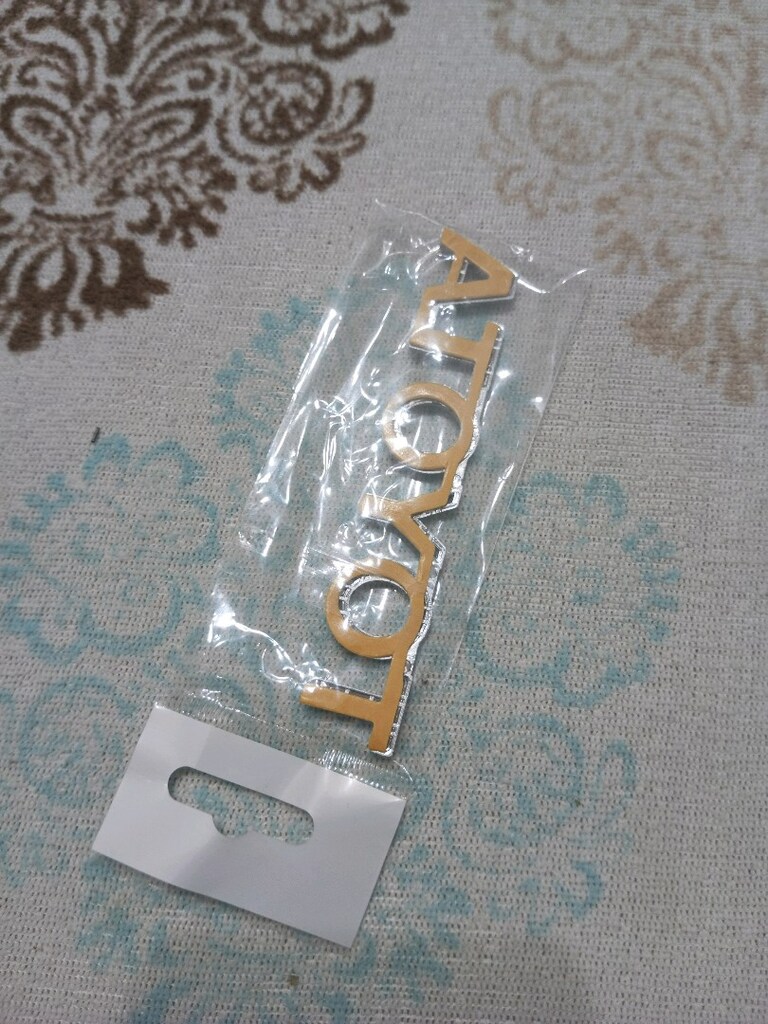 Toyota yazı amplem logo - 3