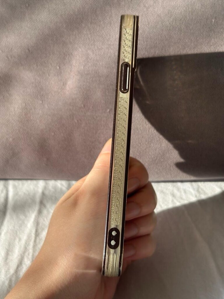 İPhone 11 pro max telefon kılıfı simli - 3