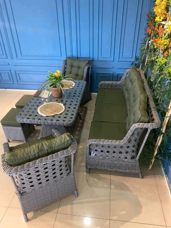 Rattan bahçe balkon mobilya oturmagrubu Bahçe balkon mobilya imalattan