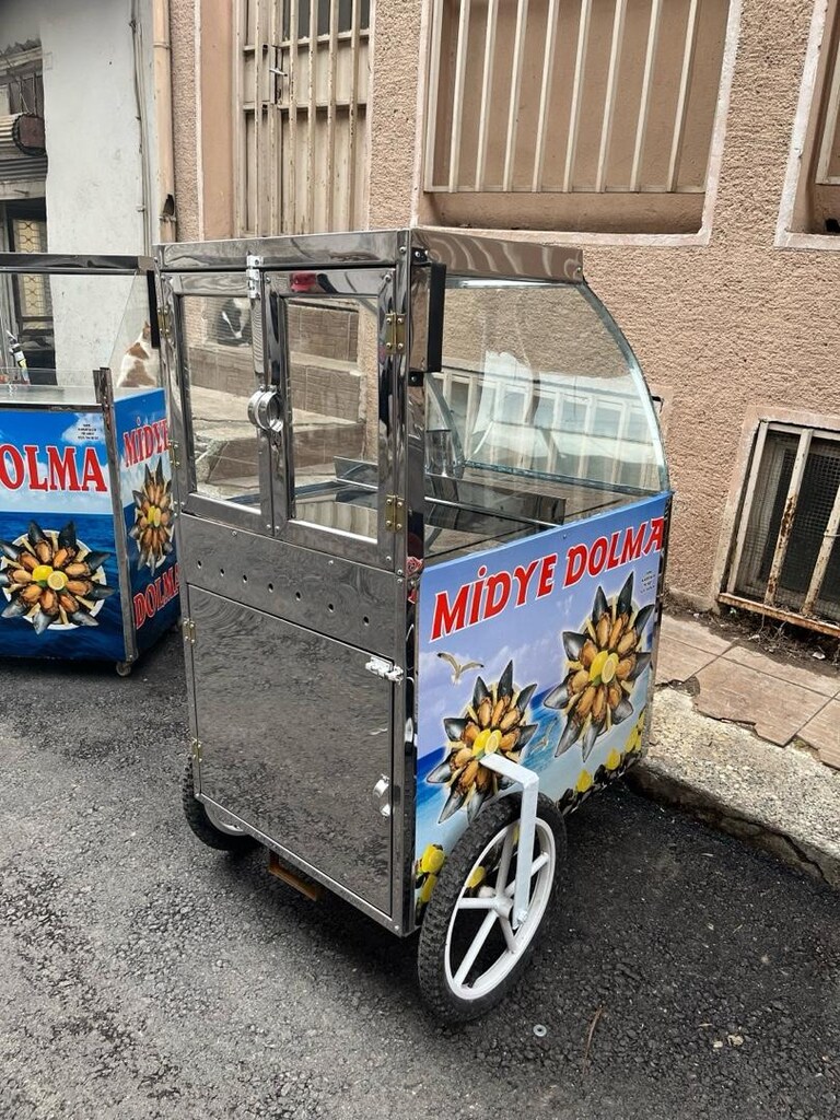 Seyyar Midye Arabası, Tüplü Midye Arabası, Seyyar Araba, Seyyar Tezgah - 2