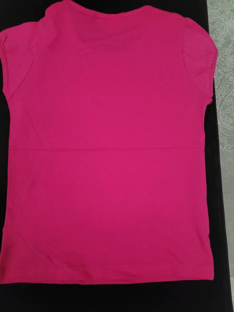 Canlı Pembe 5-6 Yaş Kız Çocuk Tişörtü, Lcwaiki, Yeni - 5