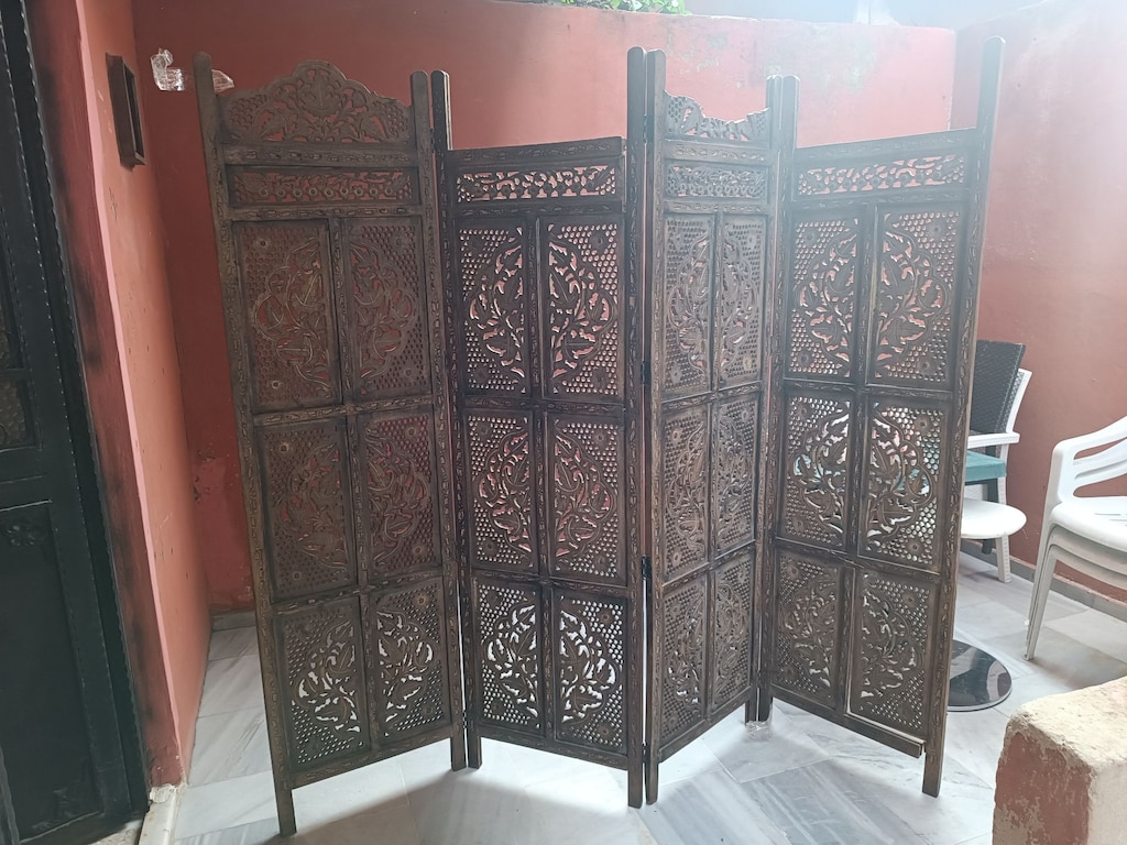 Ahşap Paravan / Ahşap Oymalı Paravan - 7