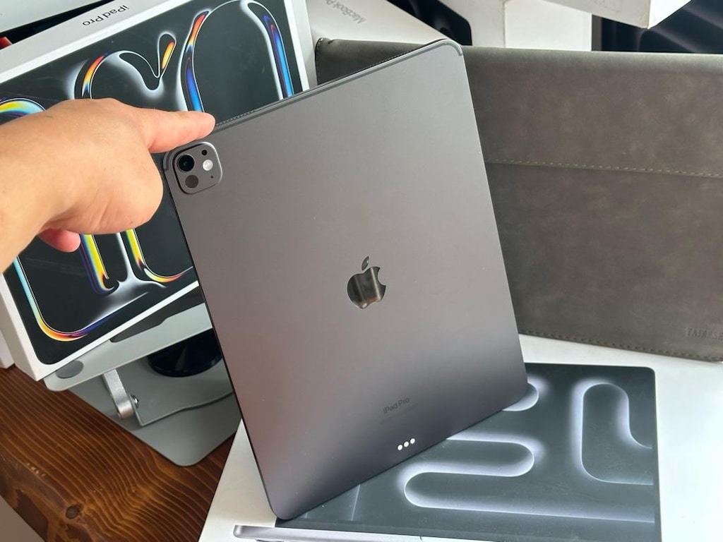 Apple ipad pro 13” 256 gb space black kutulu ve temiz - 8