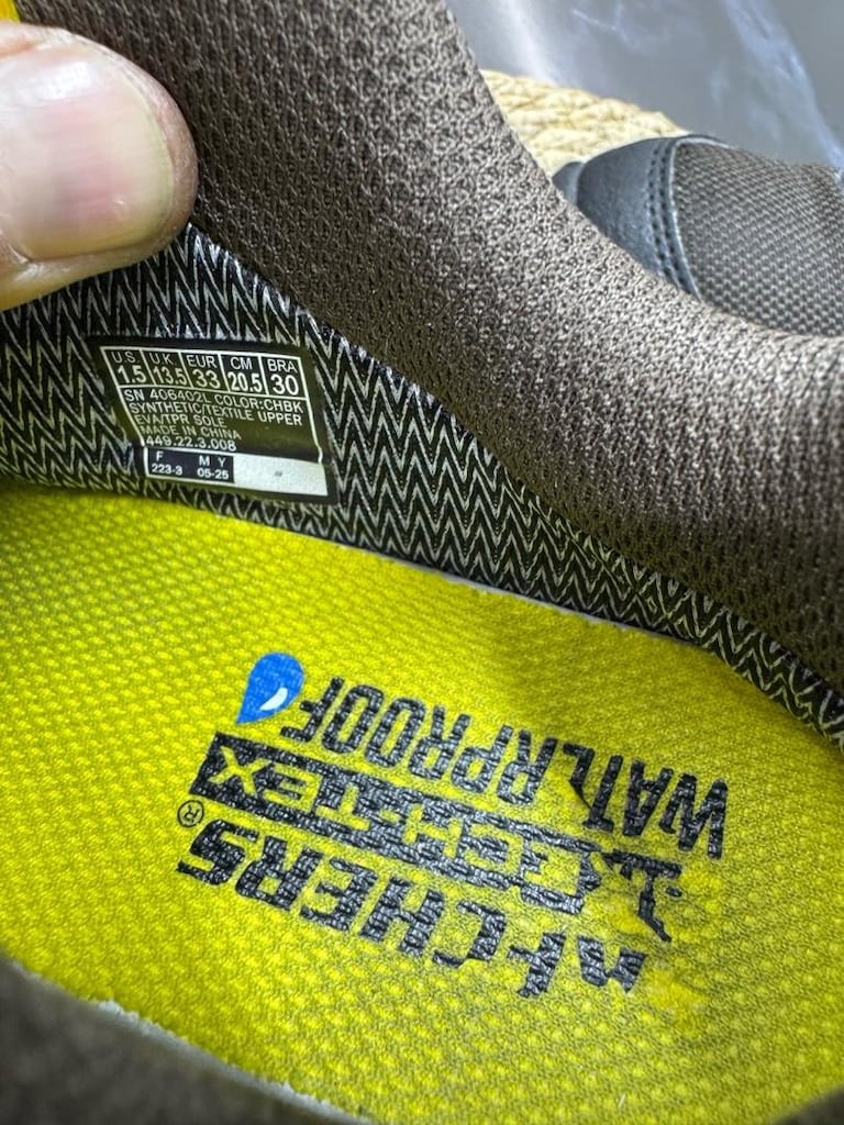 Orijinal SKECHERS waterproof 33 numara - 8