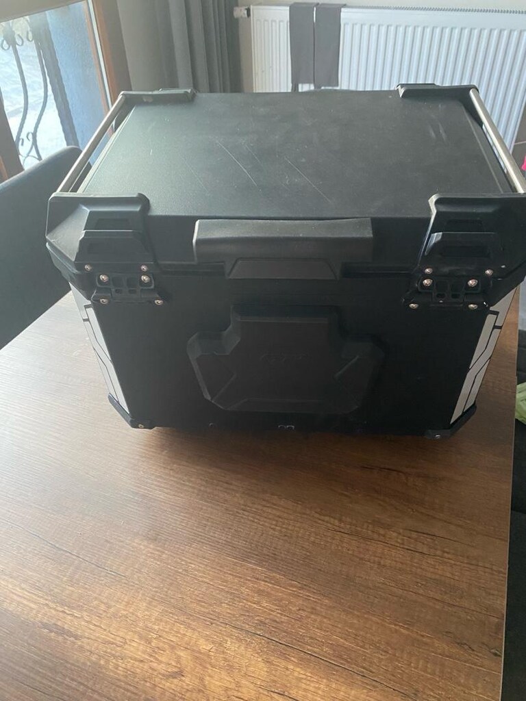 GP KOMPOZİT TOPCASE 57 litre alüminyum Motorsiklet çanta - 4