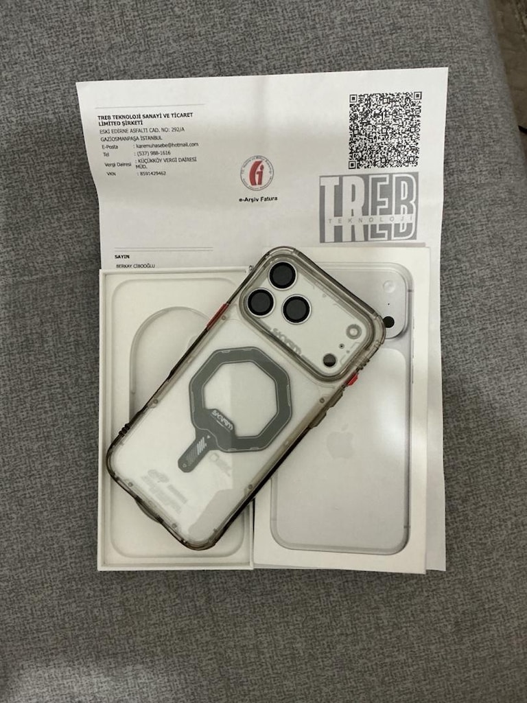 TERTEMİZ İPHONE 17 PRO MAX 256GB PİL100 2028 GARANTİLİ HATASIZZZ - 5