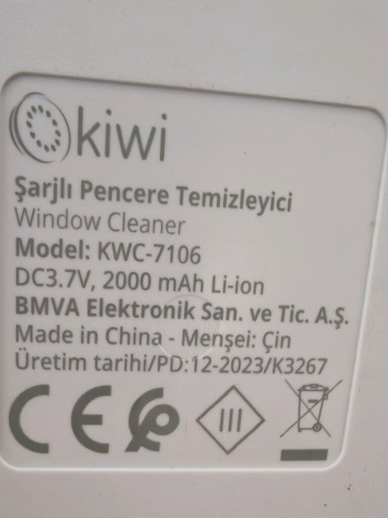 Cam fayans vakumlu temizleme temizlik spreyli şarjlı sıfır ürün - 5