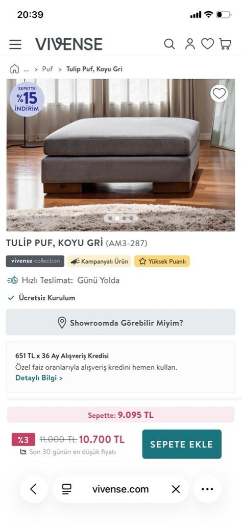 vivense puf - 2