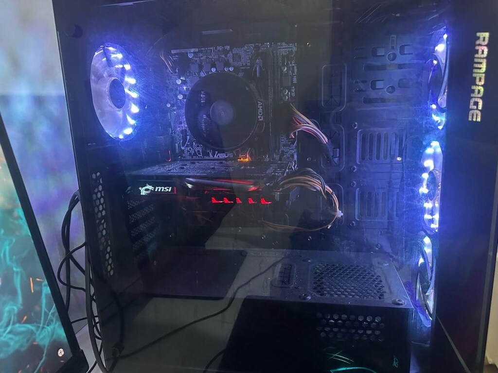 Full Set Oyun PC + Monitör | Ryzen 5 – GTX 1050 Ti | Temiz - 7