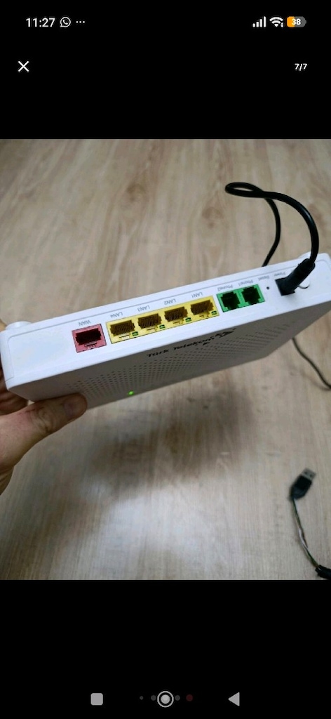 ZTE TÜRK TELEKOM FİBER MODEM - 7