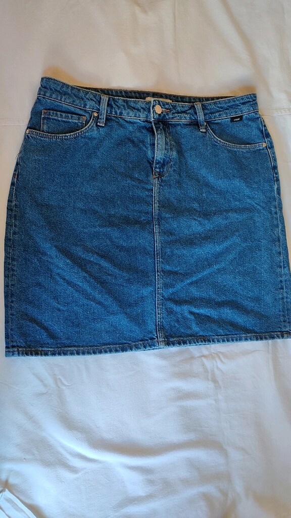 mavi jeans kot etek - 2