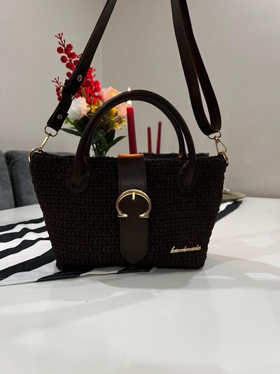 longchamp çanta örgü