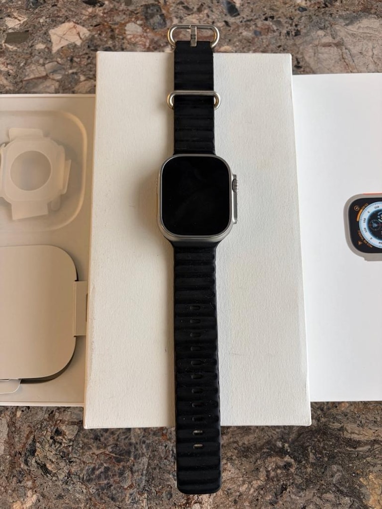 APPLE WATCH ULTRA 49 MM KUTU ŞARJ YEDEK KORDON - 3