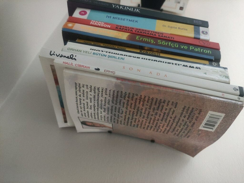 duvara monte gizli uçan raf 3 adet - 3